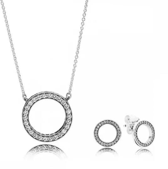 Set Necklaces&Earrings AAA GRADE S925 ALE Sterling Silver