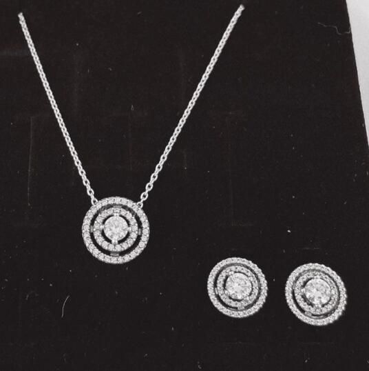 Set Necklaces&Earrings AAA GRADE S925 ALE Sterling Silver