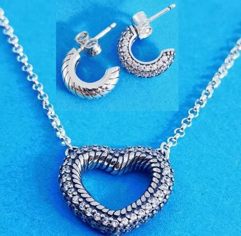 Set Necklaces&Earrings AAA GRADE S925 ALE Sterling Silver