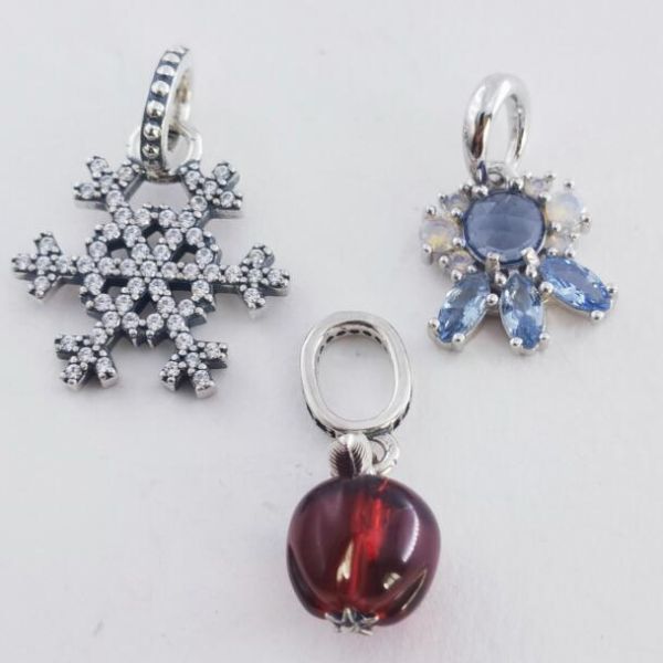 3PCS AAA GRADE Sterling Silver Charms Promotion