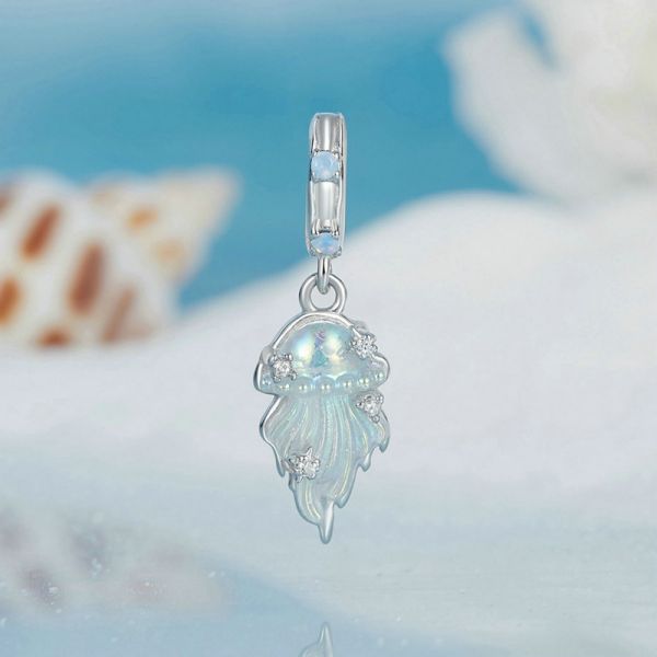 925 Sterling Silver 2024 New Fantasy Jellyfish Pendant