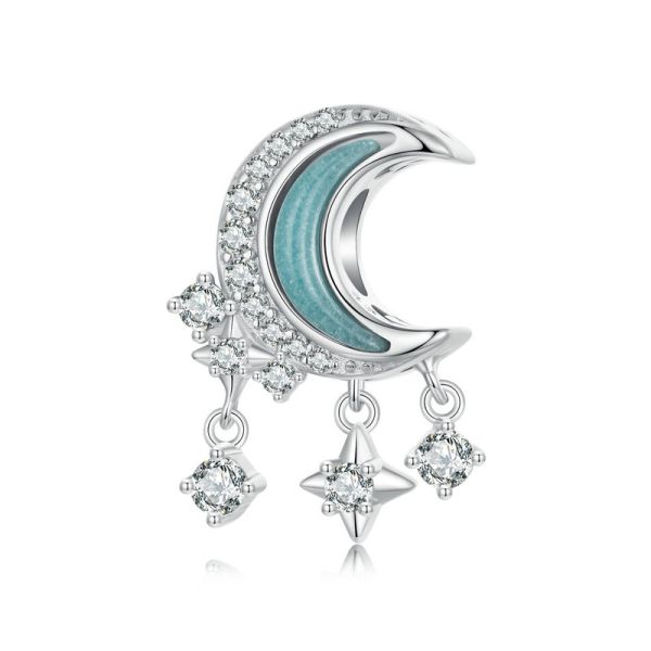 925 Sterling Silver 2024 New Moonlight Charm