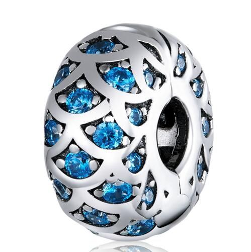925 Sterling Silver Clip Charm Beads