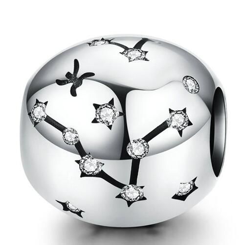 925 Sterling Silver Zodiac Charm 