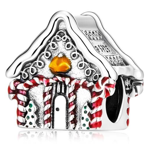925 Sterling Silver Christmas Jewelry Charm 