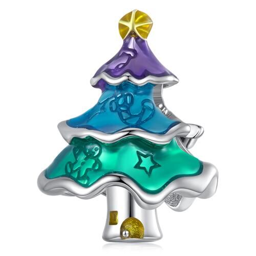 925 Sterling Silver Christmas Jewelry Charm 