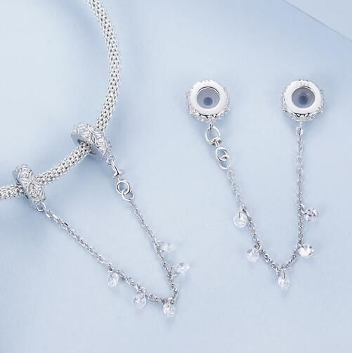 925 Sterling Silver Safety Chain
