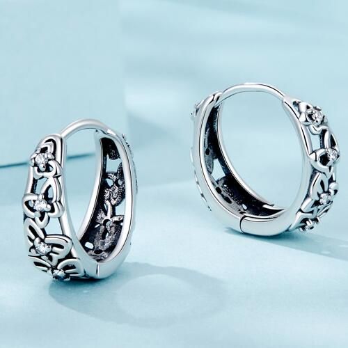 925 Sterling Silver Fashion Earrings Jewelry
