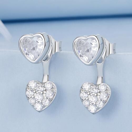 925 Sterling Silver Fashion Earrings Jewelry