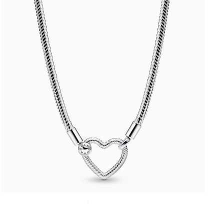 AAA GRADE Super Quality 3mm-Snake Chain Heart Love Necklaces