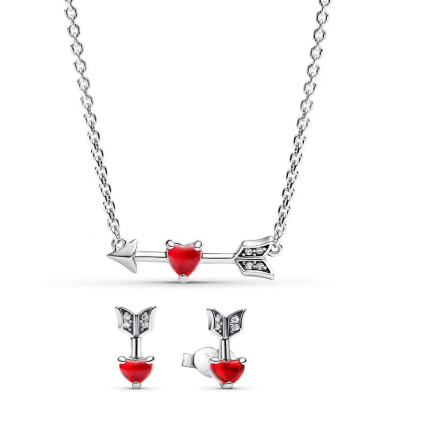 AAA GRADE S925 ALE Sterling Silver 925 Necklace Set