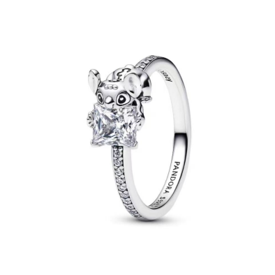 Clear-5A- CZ AAA GRADE S925 ALE  Sterling Silver Rings 