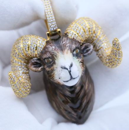 HipHop Jewelry  with Silverplated-Brass Jewelry