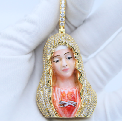 HipHop Jewelry  with Silverplated-Brass Jewelry