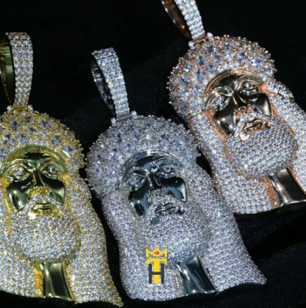 HipHop Jewelry  with Silverplated-Brass Jewelry