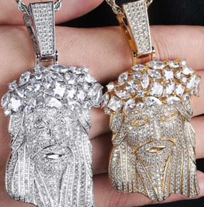 HipHop Jewelry  with Silverplated-Brass Jewelry